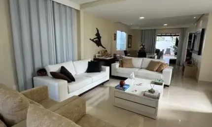 Casa em condomínio para venda em camaçari, nova abrantes (abrantes), 4 dormitórios, 4 suítes, 5 banheiros, 2 vagas