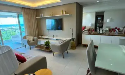 Apartamento para Venda em Salvador, Jaguaripe I, 4 dormitórios, 3 suítes, 5 banheiros, 3 vagas