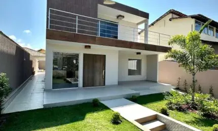 Casa em Condomínio para Venda em Lauro de Freitas, Buraquinho, 4 dormitórios, 4 suítes, 6 banheiros, 3 vagas