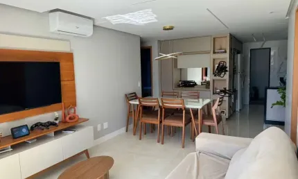 Apartamento para Venda em Lauro de Freitas, Buraquinho, 2 dormitórios, 2 suítes, 3 banheiros, 2 vagas