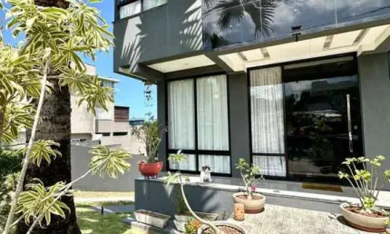 Casa em condomínio para venda em camaçari, alphaville (abrantes), 4 dormitórios, 3 suítes, 5 banheiros, 4 vagas