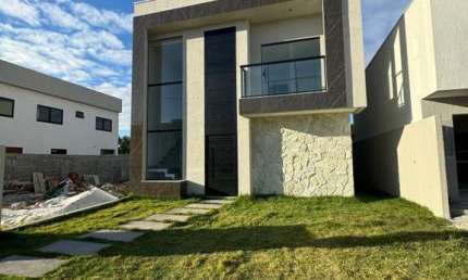 Casa em Condomínio para Venda em Camaçari, Catu De Abrantes (abrantes), 4 dormitórios, 4 suítes, 5 banheiros, 2 vagas