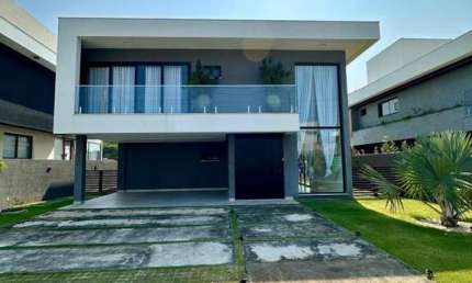 Casa em Condomínio para Locação em Camaçari, Alphaville (Abrantes), 4 dormitórios, 4 suítes, 5 banheiros, 4 vagas
