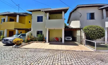 Casa em Condomínio para Venda em Lauro de Freitas, Pitangueiras, 4 dormitórios, 2 suítes, 3 banheiros, 3 vagas
