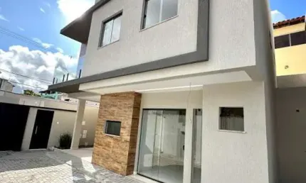 Casa em Condomínio para Venda em Lauro de Freitas, Pitangueiras, 3 dormitórios, 2 suítes, 3 banheiros, 1 vaga