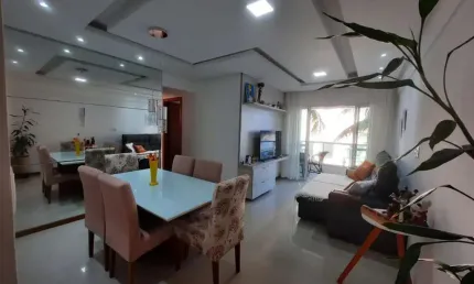 Apartamento para Venda em Lauro de Freitas, Buraquinho, 3 dormitórios, 1 suíte, 2 banheiros, 1 vaga