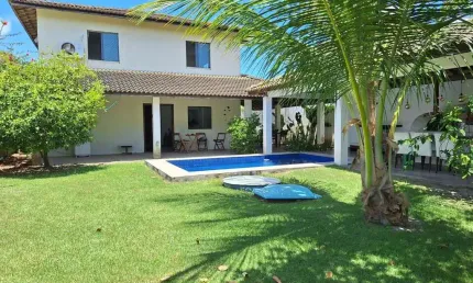 Casa em Condomínio para Venda em Camaçari, Busca Vida (abrantes), 3 dormitórios, 3 suítes, 5 banheiros, 2 vagas