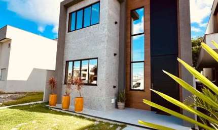 Casa em Condomínio para Venda em Camaçari, Vila De Abrantes (abrantes), 4 dormitórios, 4 suítes, 5 banheiros, 2 vagas