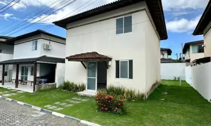 Casa em Condomínio para Locação em Camaçari, Catu De Abrantes (abrantes), 3 dormitórios, 1 suíte, 3 banheiros, 2 vagas
