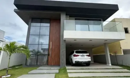 Casa em condomínio para venda em lauro de freitas, buraquinho, 4 dormitórios, 4 suítes, 6 banheiros, 4 vagas