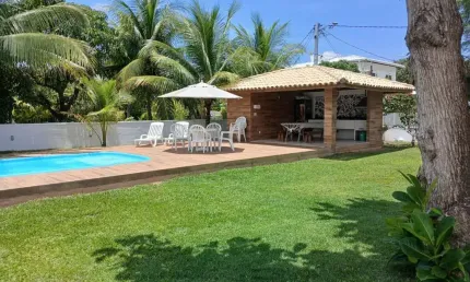 Casa em Condomínio para Venda em Camaçari, Arembepe (Abrantes), 4 dormitórios, 2 suítes, 6 banheiros, 4 vagas