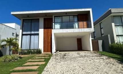 Casa em Condomínio para Locação em Camaçari, Alphaville (Abrantes), 4 dormitórios, 3 suítes, 6 banheiros, 3 vagas