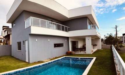 Casa em Condomínio para Venda em Camaçari, Vila De Abrantes (abrantes), 4 dormitórios, 4 suítes, 5 banheiros, 4 vagas