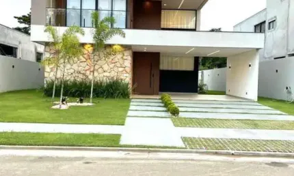 Casa em Condomínio para Venda em Camaçari, Alphaville (Abrantes), 4 dormitórios, 4 suítes, 5 banheiros, 2 vagas