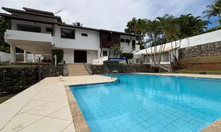 Casa em condomínio para venda em lauro de freitas, portão, 4 dormitórios, 3 suítes, 5 banheiros, 4 vagas