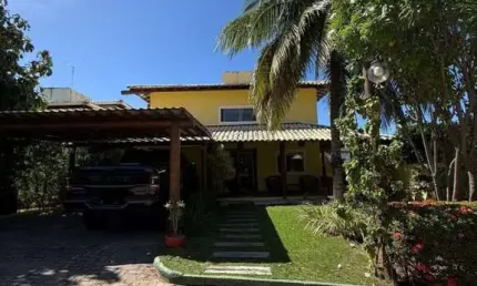 Casa em condomínio para venda em lauro de freitas, pitangueiras, 4 dormitórios, 3 suítes, 4 banheiros, 2 vagas