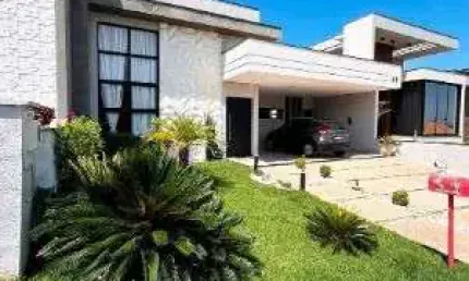 Casa térrea com 3 dormitórios, sendo 1 suíte e 2 demi suítes no condomínio maria josé em indaiatuba/sp