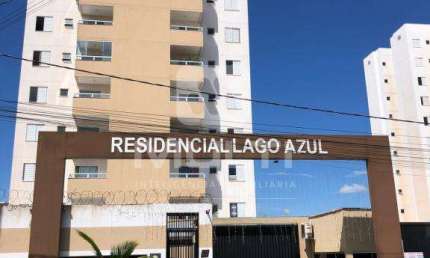 Apartamento com 2 quartos para alugar no Residencial Lago Azul, Uberlândia  por R$ 1.200