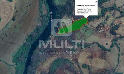 Terreno comercial à venda na Área Rural de Uberlândia, Uberlândia  por R$ 580.000