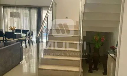 Casa em condomínio fechado com 3 quartos para alugar no Jardins Barcelona, Uberlândia  por R$ 13.000