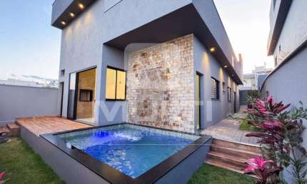 Casa em condomínio fechado com 3 quartos à venda no Terras Alpha Uberlândia, Uberlândia  por R$ 1.380.000