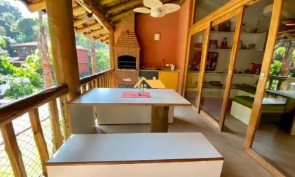 Residencial Mata azul em maresias: 3 Quartos, 1 Suíte, 2 Salas, 2 Banheiros, 2 Vagas - São Sebastião-SP