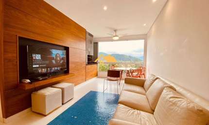 Casa em condomínio com Quadra de tenis-  casa  à venda em Camburizinho, São Sebastião-SP: 3 quartos, 3 suítes, 2 salas, 3 banheiros, 2 vagas, 96,60m².