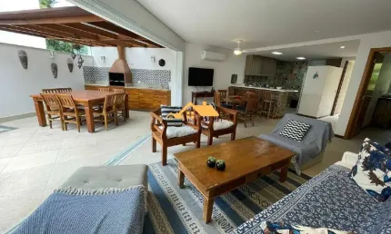 Casa em condomínio a 350 metros da praia em juquehy, são sebastião-sp  4 quartos, 4 suítes  3 vagas  150m²  350 metros da praia!