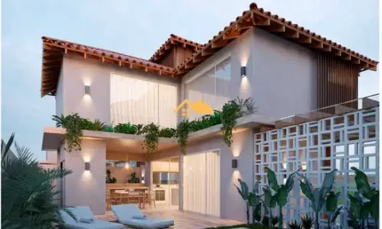 Casa em Condomínio  em Maresias, São Sebastião-SP: 3 quartos, 137m², 3 suítes, 2 salas e 2 vagas de garagem!