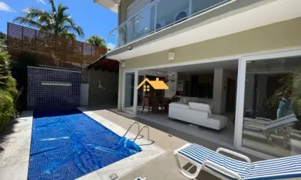 Imóvel de Luxo em Condomínio: Casa de 5 quartos e 5 suítes em Juquehy, São Sebastião-SP - 300m² - Venda ou Locação