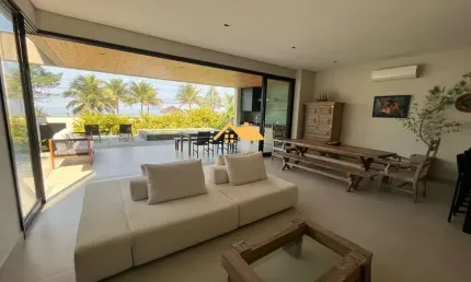 Luxuosa casa em condomínio para locação em juquehy, são sebastião-sp: 4 quartos, 4 suítes, 3 salas, 4 banheiros, 3 vagas de garagem, 300m².