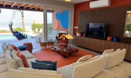 Casa de luxo em condomínio à venda em juquehy, são sebastião-sp: 4 quartos, 4 suítes, 3 salas, 4 banheiros, 2 vagas, 300m².