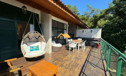 Casa  em Condomínio na Barra do Una - São Sebastião-SP: 4 quartos, 3 suítes, 2 salas, 4 banheiros, 2 vagas, 204m².
