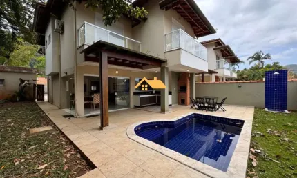 Imóvel deslumbrante em condomínio  em juquehy, são sebastião-sp: 5 quartos, 4 suítes, 2 salas, 5 banheiros, 2 vagas, 220m².
