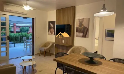 Venda de Casa em Condomínio de Alto Padrão na Baleia, São Sebastião-SP: 2 quartos, 2 suítes, 2 salas, 2 banheiros, 1 vaga, 80m².