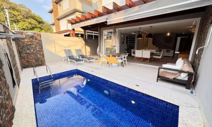 Casa de luxo em condomínio com vista para o mar em Juquehy - Locação Anual