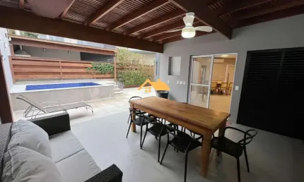 Casa  em condomínio camburi: 4 quartos, 2 suítes, 2 salas, 3 banheiros, 2 vagas, 200m² em camburi, são sebastião-sp.