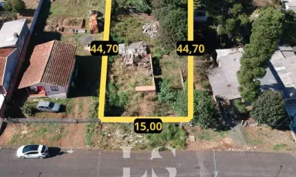 Terreno à venda na Rua Coronel Saldanha, Alto da XV, Guarapuava