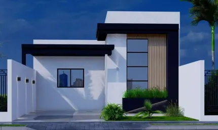 Casa para venda em guarapuava, alto cascavel, 3 dormitórios, 1 suíte, 2 banheiros, 1 vaga