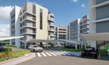 Apartamento para Venda em Guarapuava, Santa Cruz, 2 dormitórios, 1 suíte, 2 banheiros, 2 vagas
