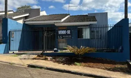 Casa para Venda em Guarapuava, Vila Bela, 2 dormitórios, 1 banheiro, 1 vaga