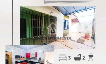 Baixou pra r$330 mil. aceita troca por chácara na região de maringá. casa com 01 suíte + 02 quartos