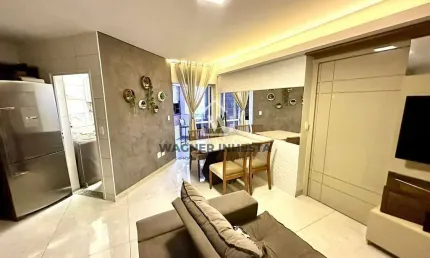 Apartamento no centro de Maringá, belo acabamento, andar alto e sol da manhã, suíte + 02 quartos, v