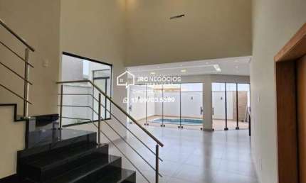 Casa em Condomínio para Venda em Mirassol, SetLife Residence Club 2, 3 dormitórios, 3 suítes, 5 banheiros, 4 vagas