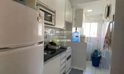 Apartamento para Venda em São José do Rio Preto, Vila Itália, 2 dormitórios, 1 banheiro, 2 vagas