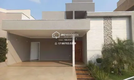 Casa em Condomínio para Venda em São José do Rio Preto, Village Damha III, 3 dormitórios, 2 suítes, 4 banheiros, 2 vagas