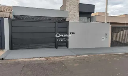Casa para Venda em Mirassol, Mais Parque Mirassol, 3 dormitórios, 1 suíte, 3 banheiros, 2 vagas