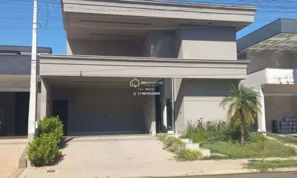 Casa em Condomínio para Venda em São José do Rio Preto, Quinta do Lago Blue Lagon, 3 dormitórios, 3 suítes, 5 banheiros, 4 vagas
