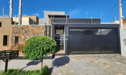 Casa para Venda em São José do Rio Preto, Parque Vila Nobre, 3 dormitórios, 1 suíte, 2 banheiros, 2 vagas