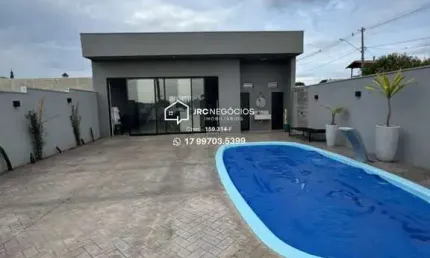 Rancho para Venda em Mendonça, Parque Bora, 3 dormitórios, 1 suíte, 4 banheiros, 4 vagas